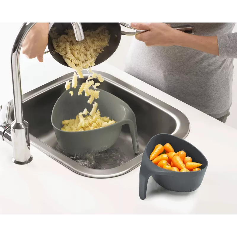 Joseph Joseph Nest vergiet set grijs 2-delig