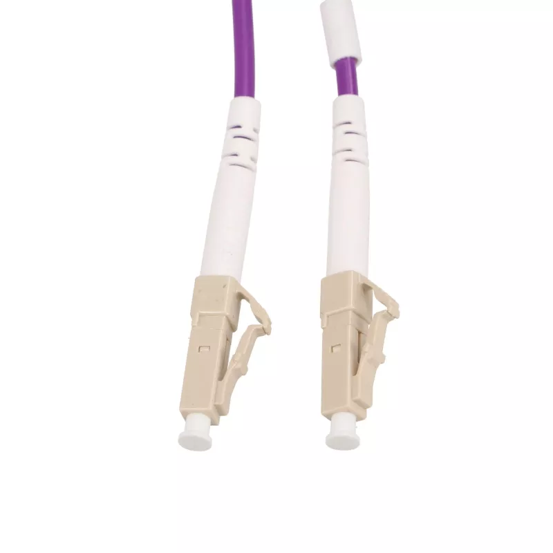 Extralink EX.36868 LC/UPC naar LC/UPC patchkabel, Multimode OM4, Duplex, 3 mm, 2 m