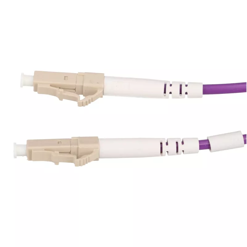 Extralink EX.36868 LC/UPC naar LC/UPC patchkabel, Multimode OM4, Duplex, 3 mm, 2 m