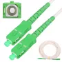 Extralink patchkabel SC/APC-SC/APC, LSOH, singlemode, simplex, G.657A2, 3 mm, 15 m, wit
