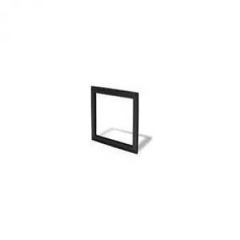Elo Touch Solutions Elo Front-Mount Bezel - Montageset - voor monitor - beeldschermgrootte: 38,1 cm (15 inch) - zwart