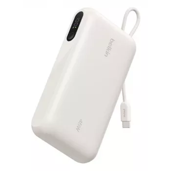 Belkin BoostCharge 20k PD45W Display powerbank 20000mAh met USB-C-kabel - zand