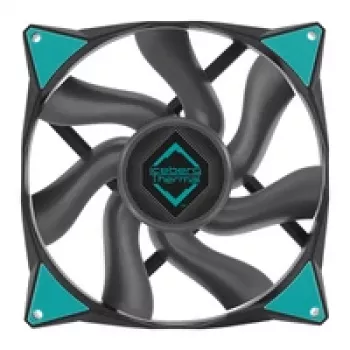 Iceberg Interactive IceGALE Xtra 140mm zwarte behuizingsventilator - 500-2500 RPM - 169 CFM - 47 dB - PWM