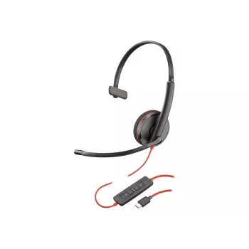 Poly Blackwire C3210 USB-C single-ear headset (209748-22)