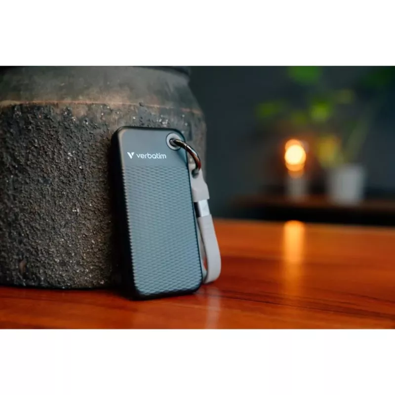 Verbatim Pocket SSD 128GB zwart/grijs USB 3.2 Gen 2 externe solid-state drive