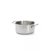 De Buyer Affinity steelpan RVS met deksel 24 cm