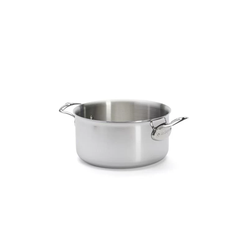 De Buyer Affinity steelpan RVS met deksel 24 cm