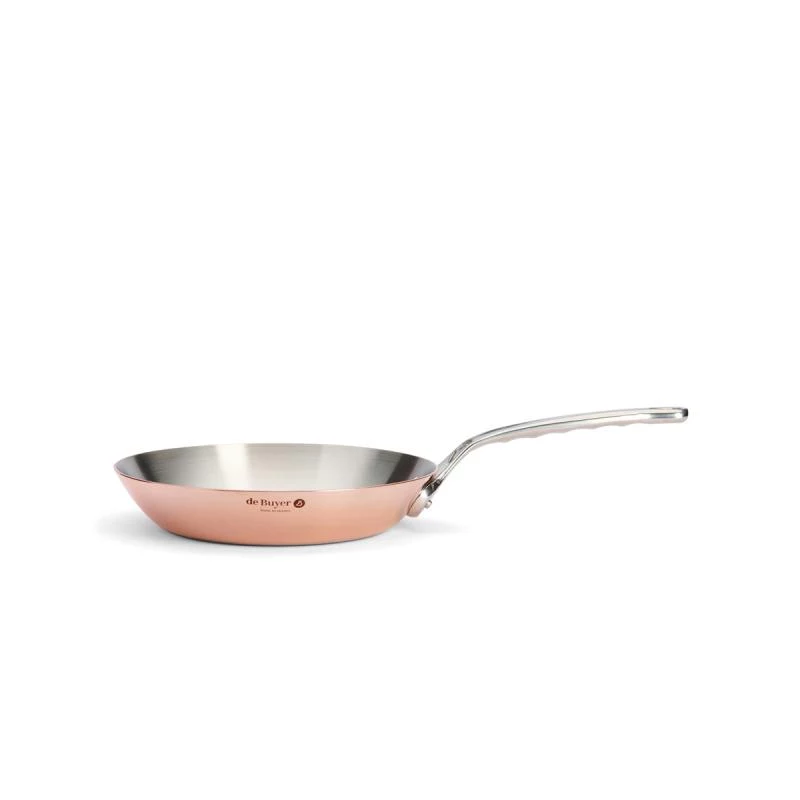 De Buyer Prima Matera allround koekenpan 24 cm koper/RVS inductie
