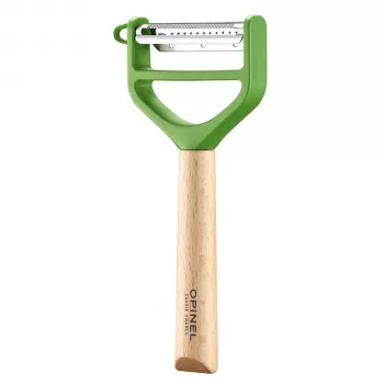 OPINEL T-Duo Y-schiller RVS groen beukenhout