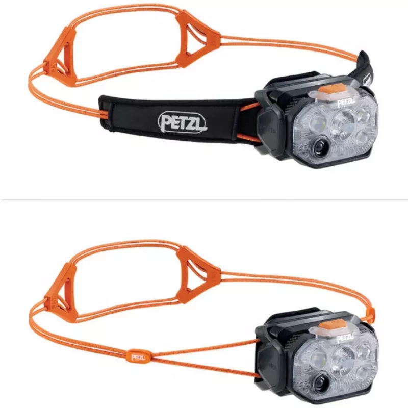 Petzl SWIFT RL hoofdlamp zwart/oranje