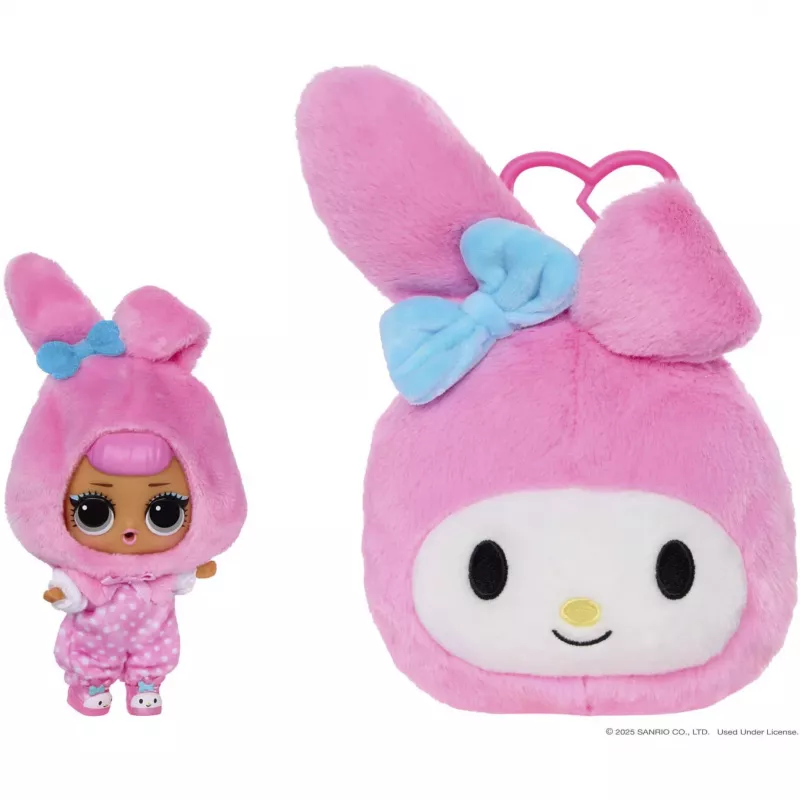 L.O.L. Surprise Loves Hello Kitty omkeerbare knuffel assorti