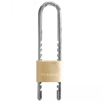 Master Lock 1950EURDCC verstelbaar beugelslot 50 mm massief messing lichaam sleutelslot