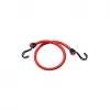 Master Lock 3020EURDAT bungee twin wire haak bagageband - 0,6 m - 40 kg - rood - 2 stuks