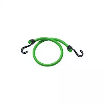 Master Lock 3021EURDAT twin wire spanelastieken met dubbele haak, 0,8 m, 40 kg, groen, 2 stk.