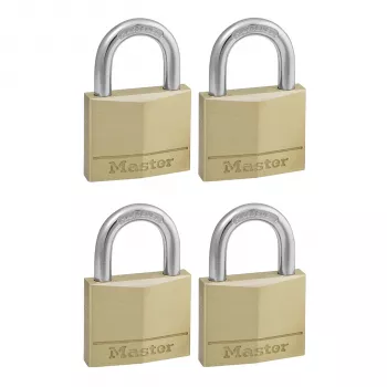Master Lock hangslot-set 4-delig 50mm gelijksluitend 150EURQNOP