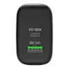 PORT Designs wandlader USB-C PD 65W GaN EU-stekker zwart