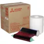 Mitsubishi CK 9015 10 x 15 print media kit - 600 prints, thermosublimatie, glanzend fotopapier