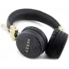 GUESS GUBH704GEMK over-ear Bluetooth-hoofdtelefoon, zwart, 4G metal logo