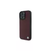 BMW iPhone 16 Pro Max rode hardcase sign leather diamond metal logo MagSafe