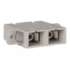 Tripp duplex fiber optic MMF/SMF multimode singlemode coupler SC/SC - netwerkcoupler - SC multimode (beige)