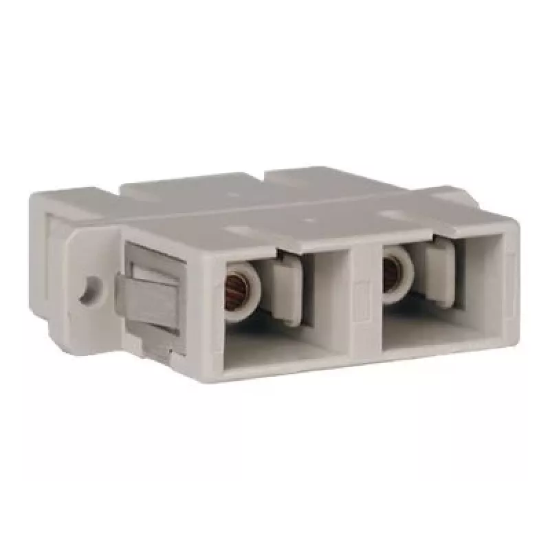 Tripp duplex fiber optic MMF/SMF multimode singlemode coupler SC/SC - netwerkcoupler - SC multimode (beige)