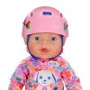 ZAPF CREATION BABY born helm 43 cm roze