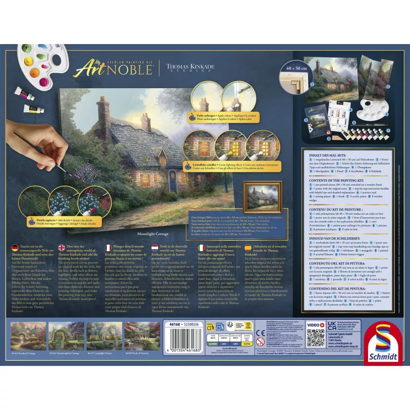 Schmidt My ArtNOBLE Thomas Kinkade - Moonlight Cottage 1000 stukjes puzzel