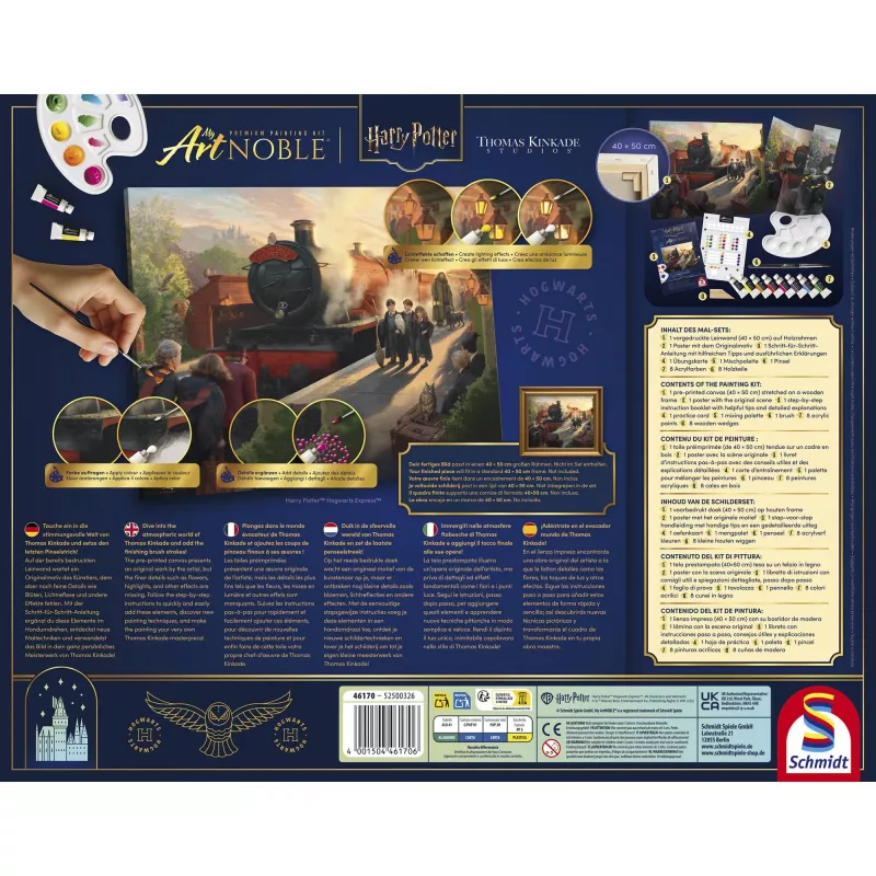 Schmidt My ArtNOBLE Thomas Kinkade - Harry Potter Hogwarts Express 1000 stukjes puzzel