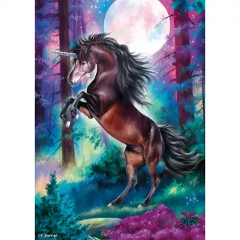 Schmidt Spiele Einhorn bei Vollmond 1000 stukjes puzzel