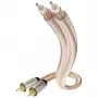IN-AKUSTIK Star audio RCA male naar RCA male audiokabel 1,5 m zwart