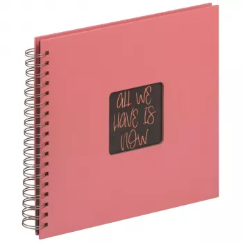 Walther Fun Living Coral 26x25 fotoalbum met 40 pagina's SA-108-LC