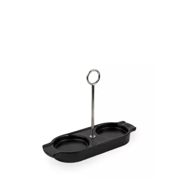 Peugeot Linea Ceramic Mill lekbak satijnzwart 18 cm