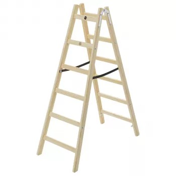 Hailo H40 StandardLine 2x6 Houten Dubbelzijdige Trap