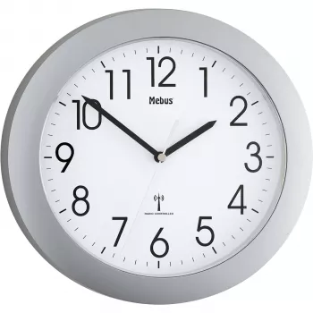 Mebus 52451 Radiografische wandklok Wit