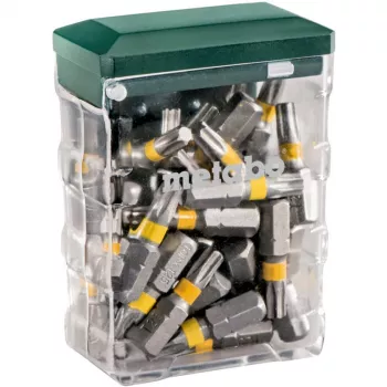 Metabo Bit-Box TX25 Security Torx Bitset, 25-delig (24 bits + 1 bithouder)