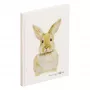 PAGNA haas notitieboek A5 gestippeld beige hardcover 128 pagina's