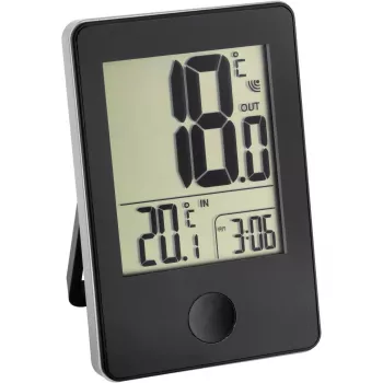 TFA POP radiografische klok-thermometer zwart (30-3051-01)