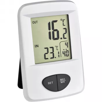 TFA 30.3061.02 draadloze digitale thermometer basisapparaat