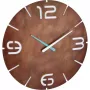TFA Contour radiografische wandklok 35 cm roest/wit