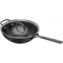 ZWILLING Milano Wok met glazen deksel 30 cm, Zwart