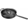 ZWILLING Milano sauteerpan met glazen deksel 28 cm, zwart