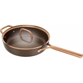 ZWILLING Milano sauteerpan met glazen deksel 28 cm, bruin
