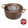 ZWILLING Milano Soeppan met glazen deksel 24 cm, Bruin