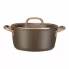 ZWILLING Milano Soeppan met glazen deksel 24 cm, Bruin