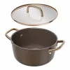 ZWILLING Milano Soeppan met glazen deksel 24 cm, Bruin