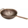 ZWILLING Milano Wok met glazen deksel 30 cm, Bruin