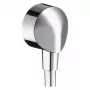 Hansgrohe FixFit Wandaansluiting E zonder terugslagklep - Chroom