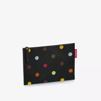 Reisenthel Case 1 Dots Kosmetiektas Zwart Meerkleurig Polyester 240 mm x 170 mm
