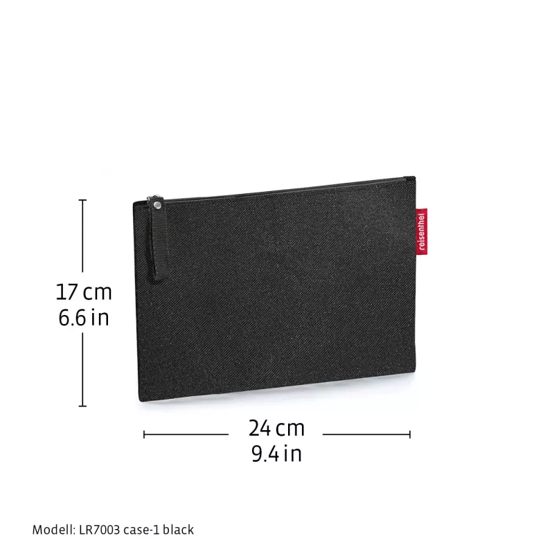 Reisenthel Case 1 Dots Kosmetiektas Zwart Meerkleurig Polyester 240 mm x 170 mm