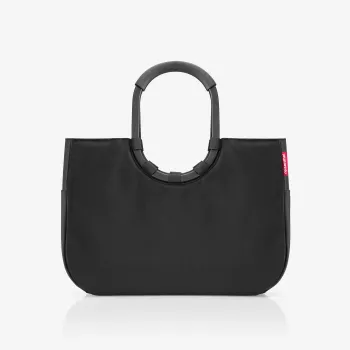 Reisenthel Loopshopper L Boodschappentas Zwart 25L Aluminium handgrepen